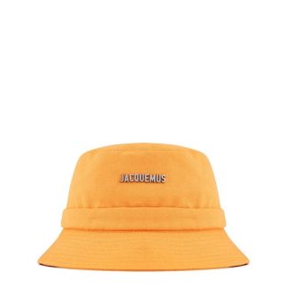 JACQUEMUS Le Bob Gadjo Bucket Hat Women Bucket Hats ORANGE 750 for sale