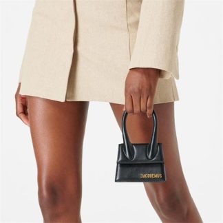 JACQUEMUS Le Chiquito Mini Bag Women Mini Bags Black 990 for sale