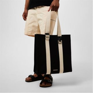 JACQUEMUS Le Cuerda Tote Bag Unisex Black  for sale