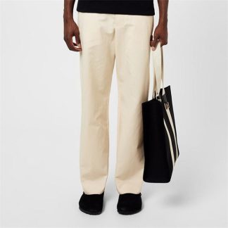 JACQUEMUS Le De Nimes Baggy Jeans Men Beige  for sale