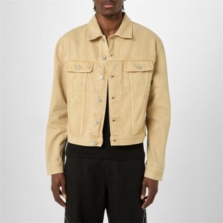 JACQUEMUS Le De-Nimes Denim Jacket Unisex Beige  for sale