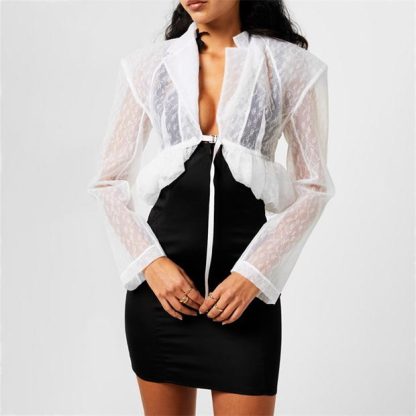 JACQUEMUS Le Dentelle Shirt Women White  for sale