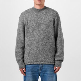 JACQUEMUS Le Intarsia Sweater Men Jumpers Grey for sale