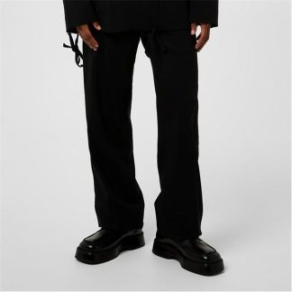 JACQUEMUS Le Pantal Straight Trouseres Men Black 990  for sale