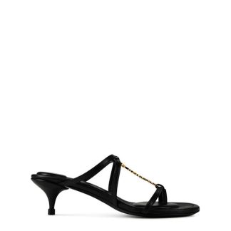 JACQUEMUS Les Pralu Heeled Sandals Women Heeled Sandals BLACK for sale