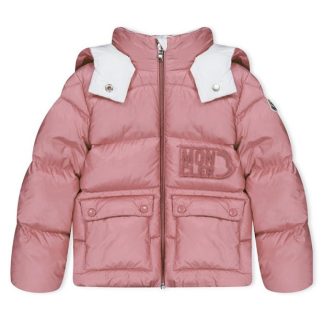 MONCLER Abbaye Down Jacket Infants Kids Puffer Jackets - Heavyweight Pink 500 for sale