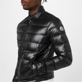 MONCLER Acorus Short Down Jacket Men Puffer Jackets - Lightweight Black 999 for sale