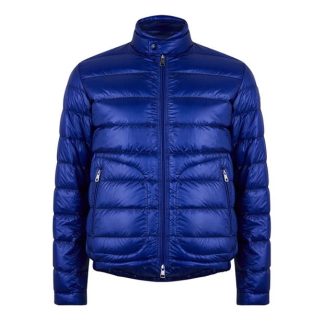 MONCLER Acorus Short Down Jacket Men Puffer Jackets - Lightweight Blue for sale