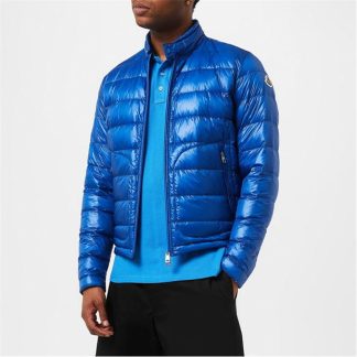 MONCLER Acorus Short Down Jacket Men Puffer Jackets - Lightweight Sky 731 for sale