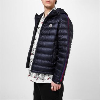 MONCLER Agout Short Down Jacket Men Navy 776  for sale