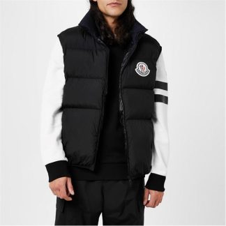 MONCLER Almaz Down Gilet Men Black P97  for sale