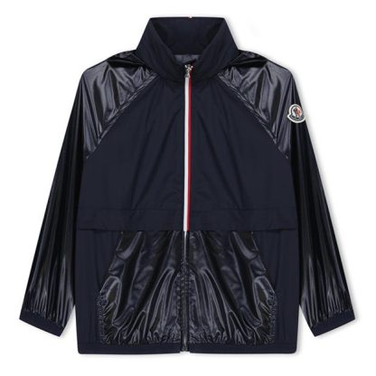 MONCLER Baseda Jacket Juniors Kids Puffer Jackets - Lightweight Navy 778 for sale