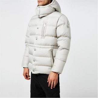 MONCLER Bauges Short Down Jacket Men Beige 268  for sale