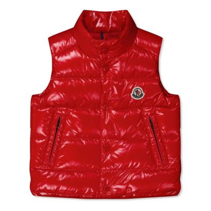 MONCLER Bernard Gilet Infants Kids Gilets - Heavyweight Red 455 for sale