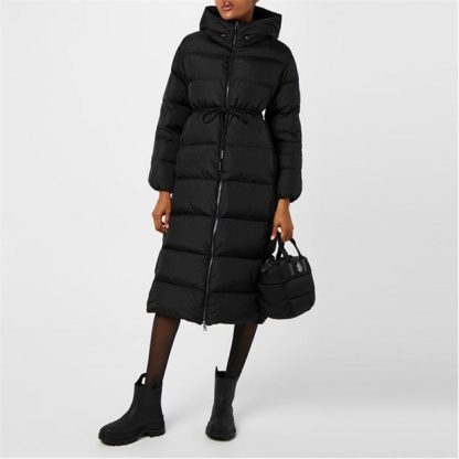 MONCLER Bondree Hooded Down Coat Women Black 999  for sale