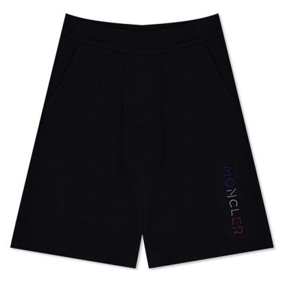 MONCLER Boy'S Logo Shorts Kids Navy 778  for sale