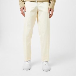 MONCLER Chino Trousers Men Chinos White 060 for sale