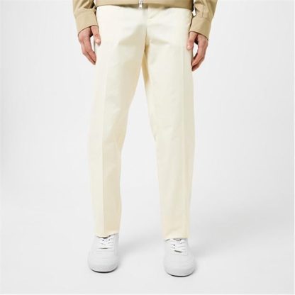 MONCLER Chino Trousers Men Chinos White 060 for sale