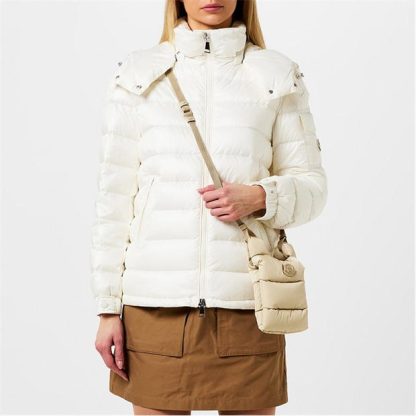 MONCLER Dalles Padded Jacket Women White 034  for sale