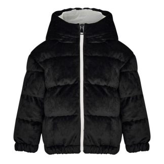 MONCLER Daos Jacket Girls Kids Puffer Jackets - Heavyweight Black 999 for sale