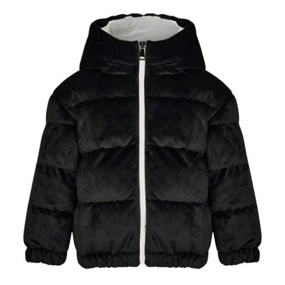 MONCLER Daos Jacket Girls Kids Puffer Jackets - Heavyweight Black 999 for sale