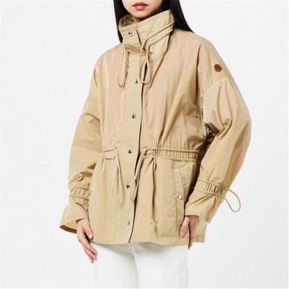 MONCLER Deel Parka Women Beige 204  for sale