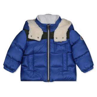 MONCLER Eduard Jacket Infant Boy Kids Blue 722  for sale