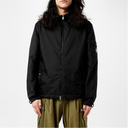 MONCLER Etiache Jacket Men Rain Jackets Black 999 for sale