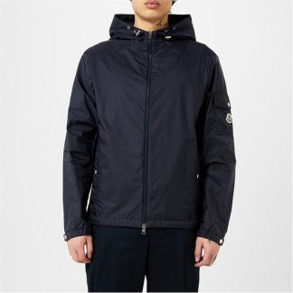 MONCLER Etiache Jacket Men Rain Jackets Navy 742 for sale