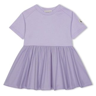 MONCLER Fit & Flare Dress Juniors Kids T-Shirt Dresses Purple 62E for sale