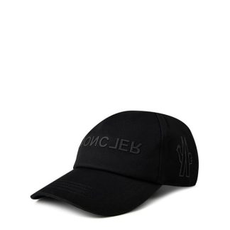 MONCLER GRENOBLE MonclerG Logo Cap Ld43 Women Baseball Caps Black 999 for sale