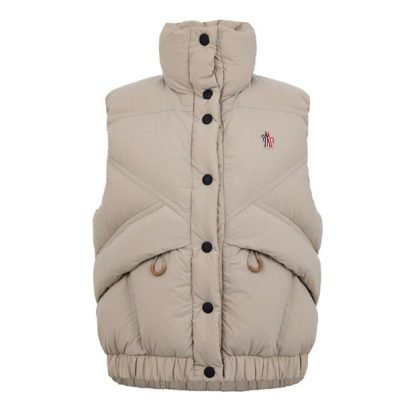 MONCLER GRENOBLE MonclerG Marols Vest Ld44 Women Beige 20G  for sale