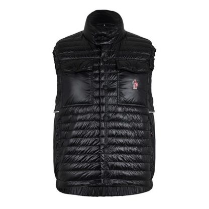 MONCLER GRENOBLE MonclerG Ollon Vest Sn42 Men Gilets - Lightweight Black 999 for sale