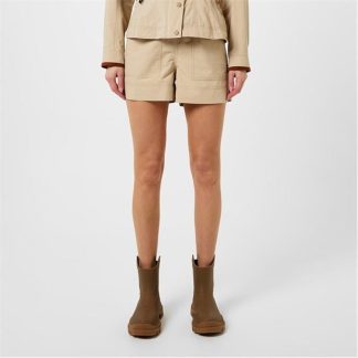 MONCLER GRENOBLE MonclerG Short Ld43 Women Tailored Shorts Beige 23P for sale