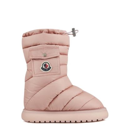 MONCLER Gaia Snow Boots Women Snug Boots Pink 51L for sale