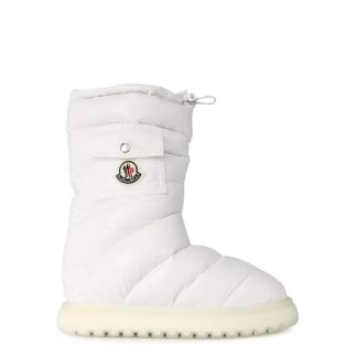 MONCLER Gaia Snow Boots Women Snug Boots White 001 for sale