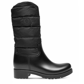 MONCLER Ginette Stivale Boot Women Black 999  for sale