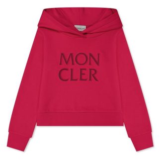 MONCLER Girl'S Logo Hoodie Kids Pink 562  for sale