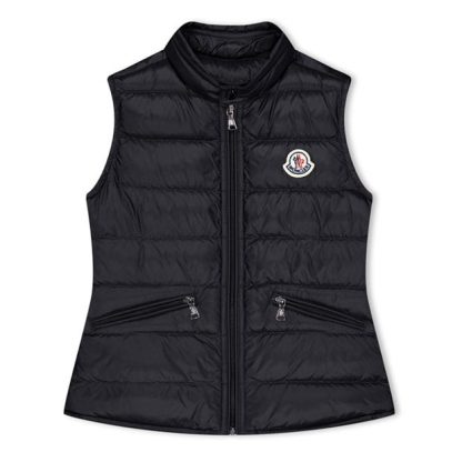 MONCLER Gui Down Gilet Junior Boys Kids Gilets - Lightweight Black 999 for sale