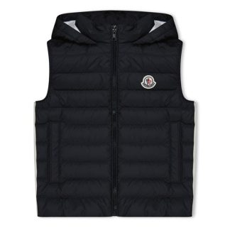 MONCLER Kamaria Padded Gilet Junior Kids Black 999  for sale