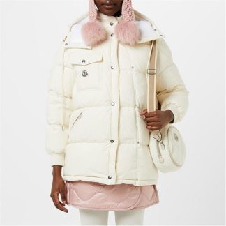 MONCLER Karak Jacket Women White 041  for sale