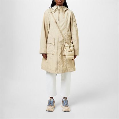 MONCLER Laerte Parka Women Parka Jackets Beige 20J for sale