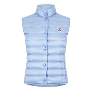 MONCLER Laine Gilet Women Gilets - Lightweight Blue 715 for sale