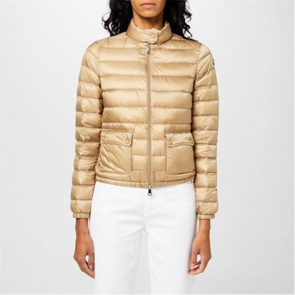 MONCLER Lans Jacket Women Puffer Jackets - Lightweight Beige 205 for sale