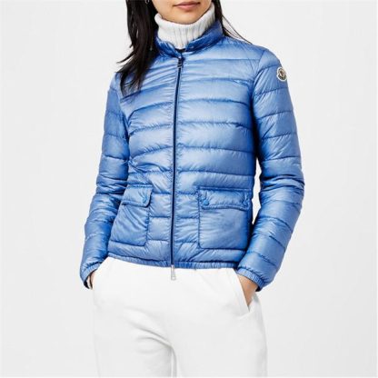 MONCLER Lans Jacket Women Puffer Jackets - Lightweight Blue 71D for sale