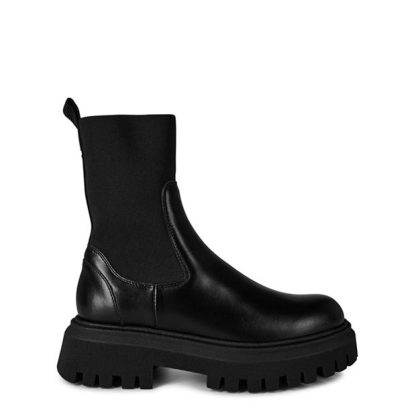 MONCLER Larue Chelsea Boots Girls Kids Black 999  for sale