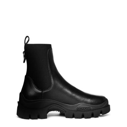 MONCLER Larue Chelsea Boots Women Black 999  for sale