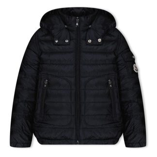 MONCLER Lauros Down Padded Jacket Junior Kids Puffer Jackets - Lightweight Black 999 for sale