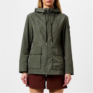 MONCLER Leandro Parka Jacket Women Parka Jackets Khaki 92E for sale