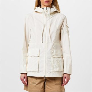 MONCLER Leandro Parka Jacket Women Parka Jackets White 034 for sale